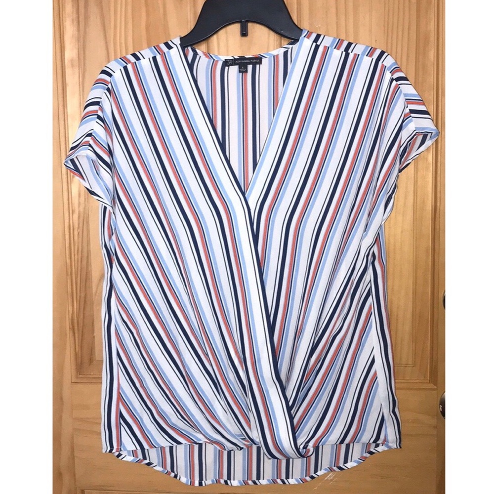 Multi-colored Stripe Top